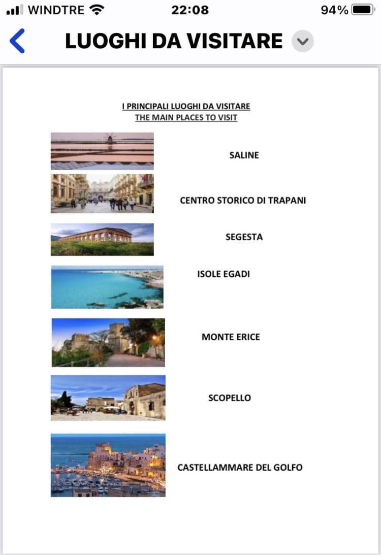 Erice Apartments Casa Santa  外观 照片
